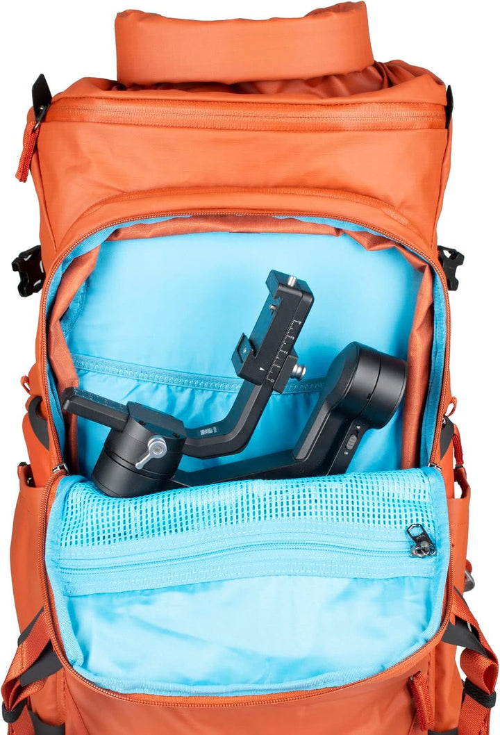 Summit Creative TENZING Roll-Top-Kamerarucksack 50 Lang orange, 50 Lang orange