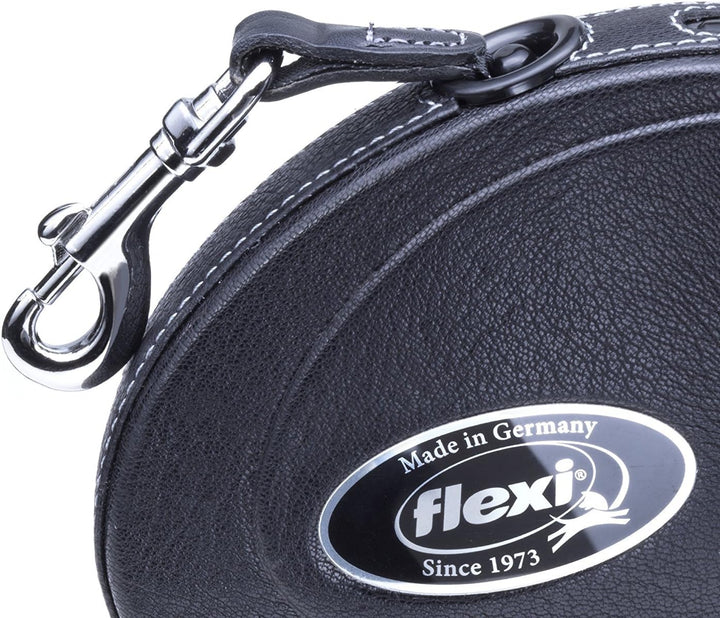 flexi Flexibles Lederband, M, schwarz schwarz M, schwarz M