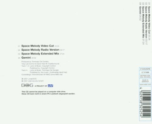 Space Melody, Audio-CD