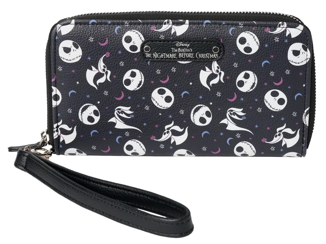 Disney Geldbörse mit Handgelenk, Mickey Minnie Mouse, Winnie Pooh, Reissverschluss, Clutch, Kunstled