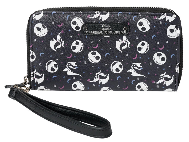 Disney Geldbörse mit Handgelenk, Mickey Minnie Mouse, Winnie Pooh, Reissverschluss, Clutch, Kunstled