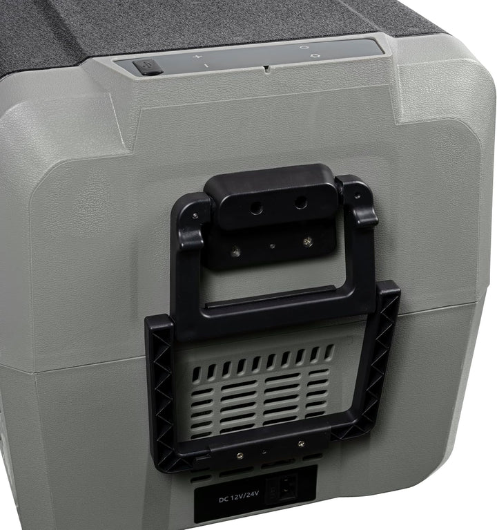 Steamy-E Dual Zone 60 Roller, Elektrische Kompressor Kühlbox mit Rollen, 56 Liter, 12V/ 230V, zum Kü