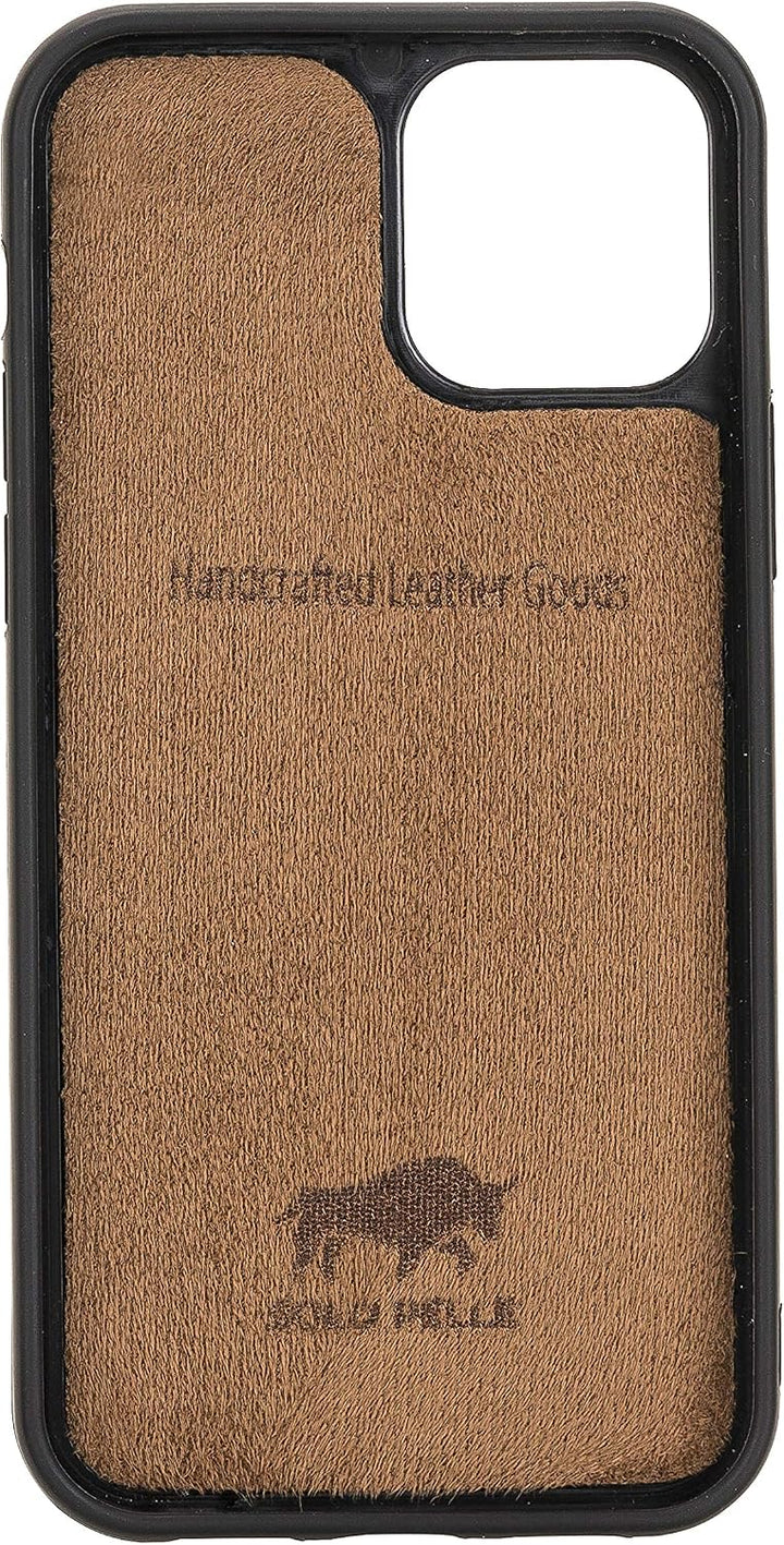 Solo Pelle Lederhülle für das iPhone 12 Pro Max in 6.7 Zoll Stanford Case Leder Hülle Ledertasche Ba