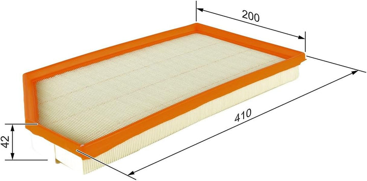 Bosch S0468 - Luftfilter Auto