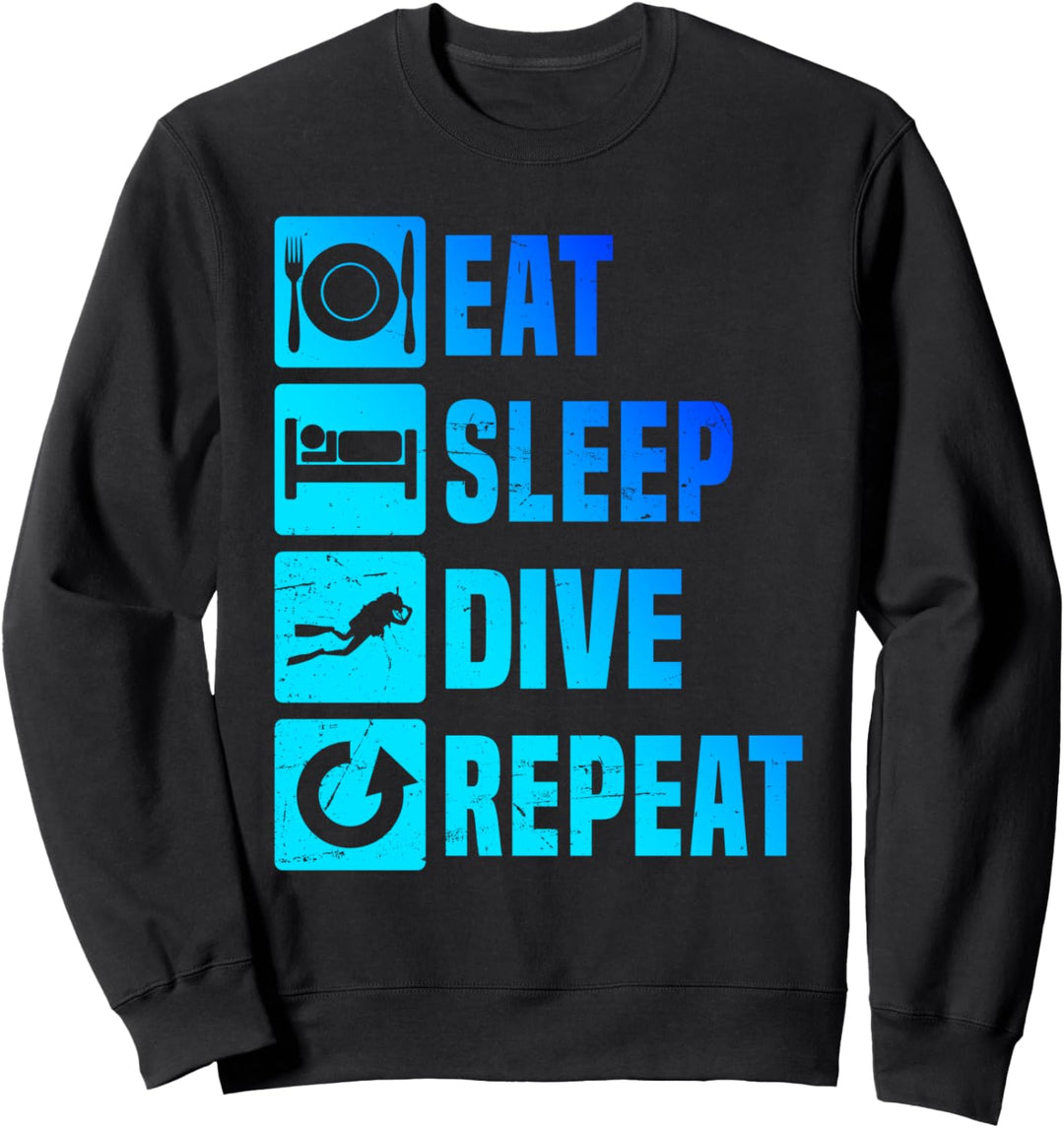 Scuba Taucher Scuba Diver Free Dive Diver Sweatshirt