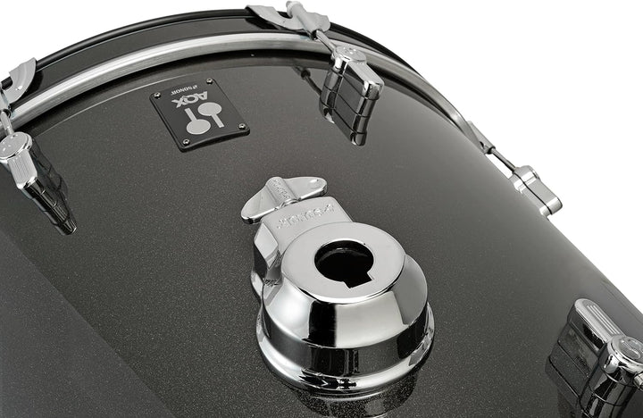 SONOR AQX STUDIO CYMBAL SET BLACK MIDNIGHT SPARKLE Modern Black Midnight Sparkle, Modern Black Midni