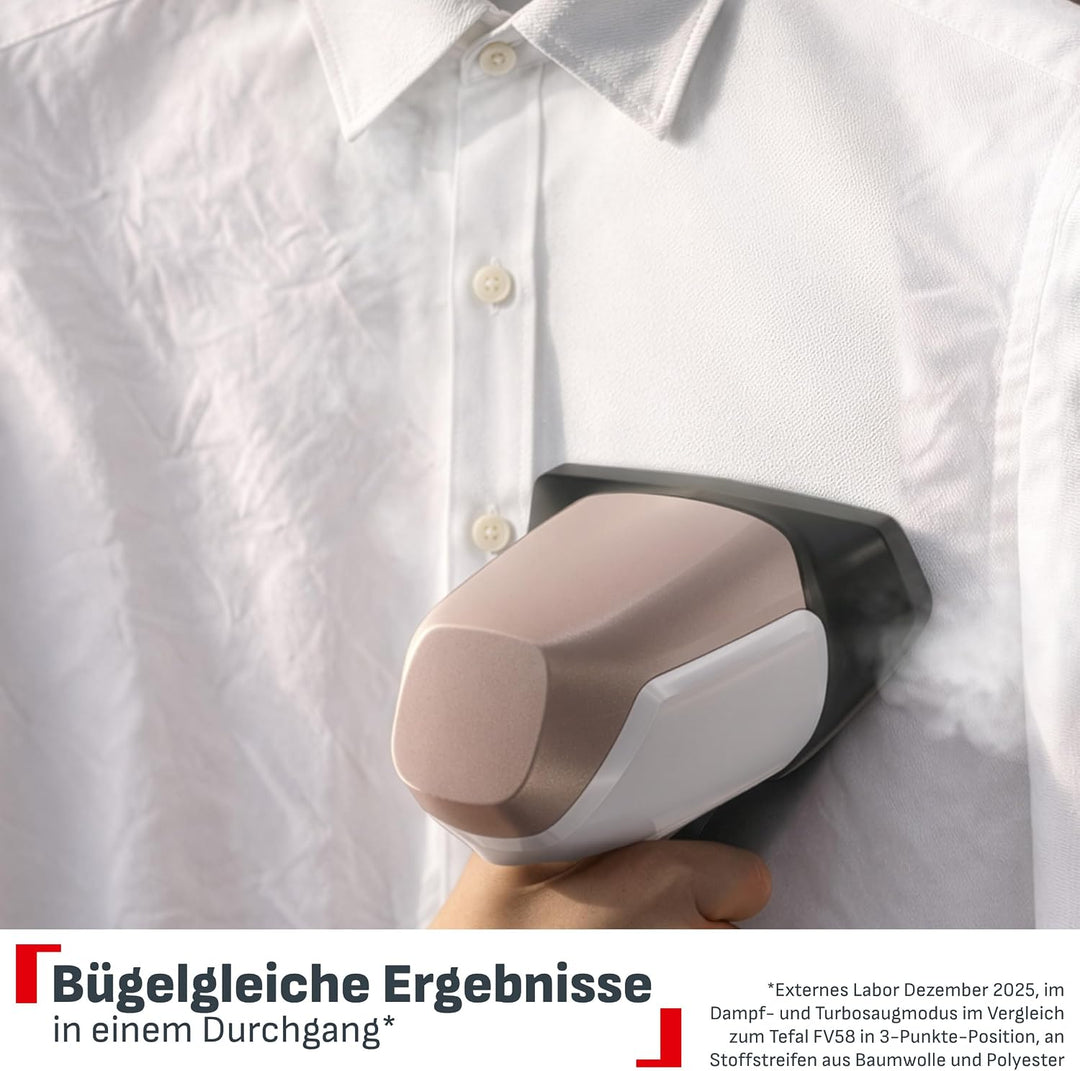 Tefal AeroSteam Elite 610 Dampfglätter, mit Ansaugtechnologie, 2-in-1, AEROSTEAM ELITE