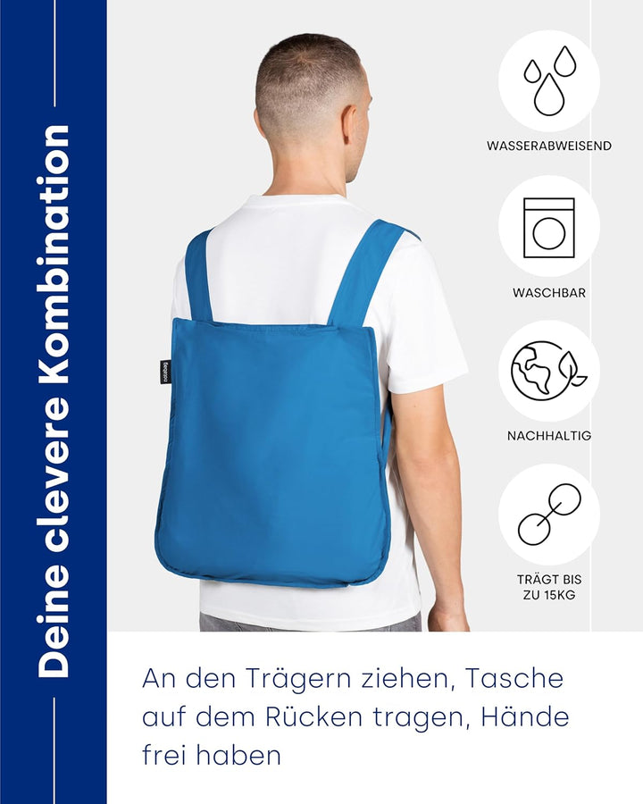 Notabag Unisex Original Gepäck-Handgepäck S Blau, S Blau