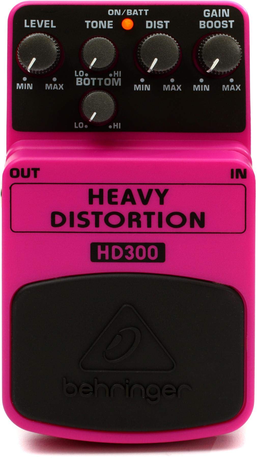 Behringer HEAVY DISTORTION HD300 Heavy Metal Distortion Effektpedal HEAVY DISTORTION HD300 Guitar Pe