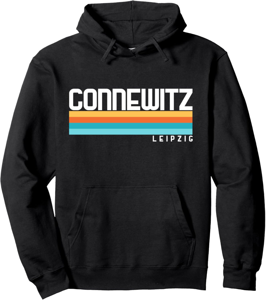 Achtziger Connewitz Leipzig Vintage Retro Style Design Pullover Hoodie