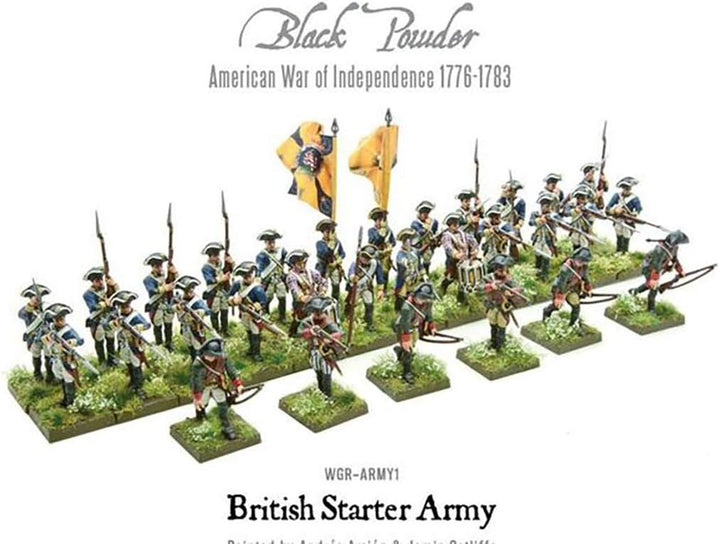 Black Powder AWI British Starter Army
