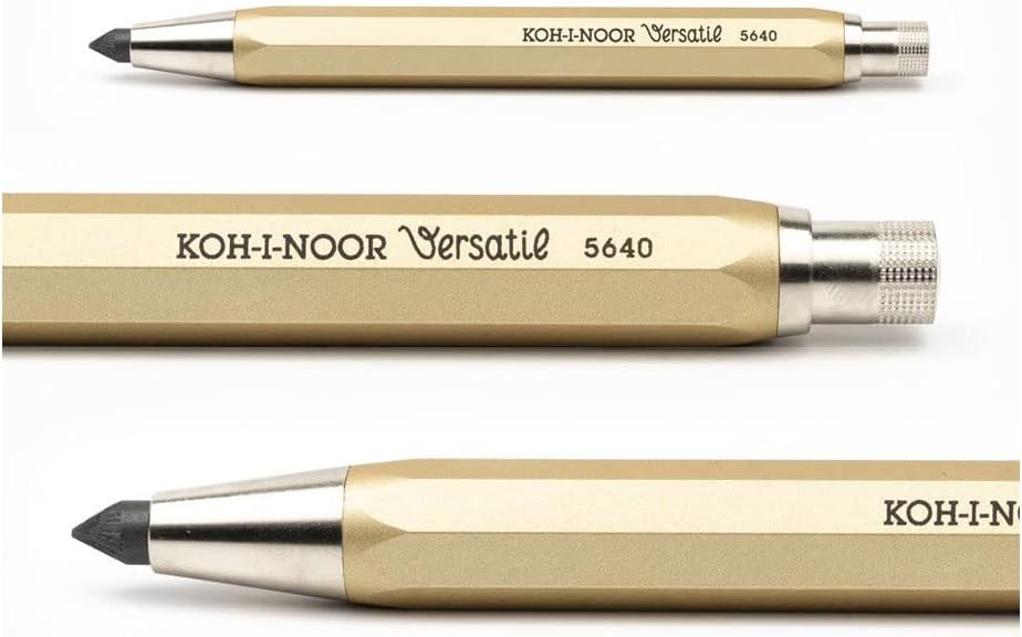 KOH-I-NOOR Druckbleistift 5,6 mm Durchmesser, Gold