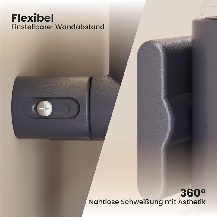 Heilmetz Badheizkörper Flach Design Heizkörper Handtuchtrockner für Badezimmer Handtuchheizkörper mi
