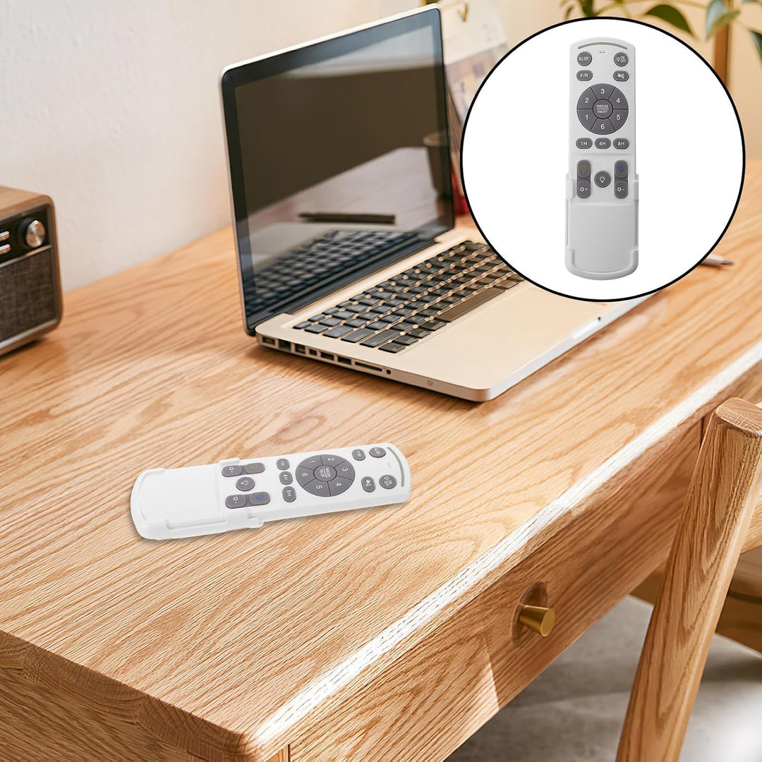 Cabilock Leiser Deckenventilator mit Fernbedienung 6-stufen Drehzahlregler Kunststoffmaterial und Sa