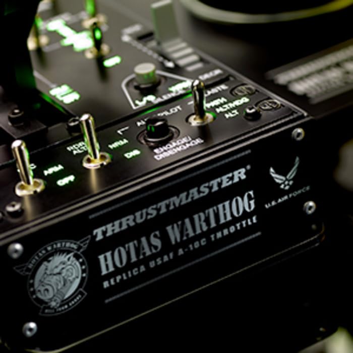 Thrustmaster Hotas Warthog Flight Stick (Joystick, T.A.R.G.E.T Software, PC), Warthog Flight Stick