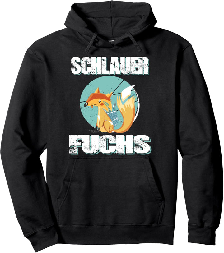 Rotfuchs Geschenk Kinder Schlauer Fuchs Pullover Hoodie