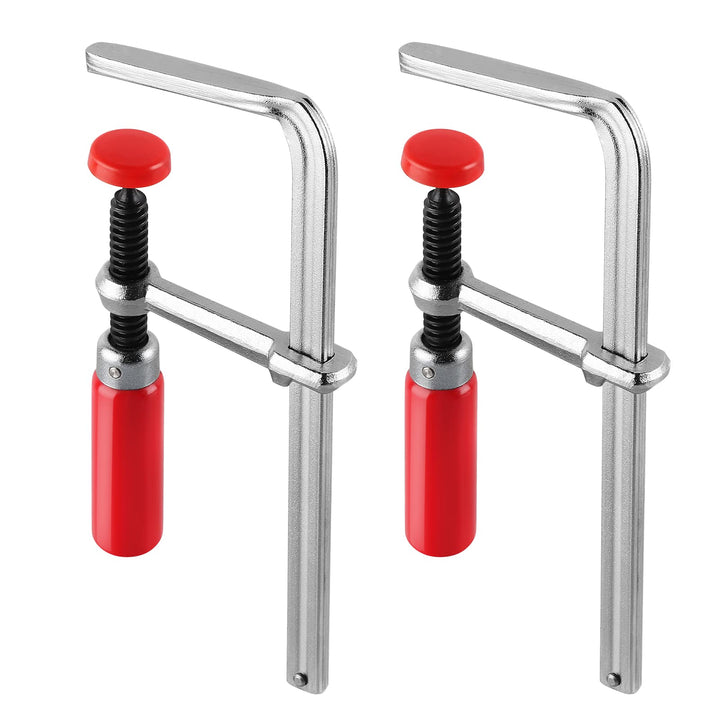 MAXPOWER 1 Paar 160mm x 60 mm Professionelle Schraubzwingen Set für Führungsschienen oder Tischklemm