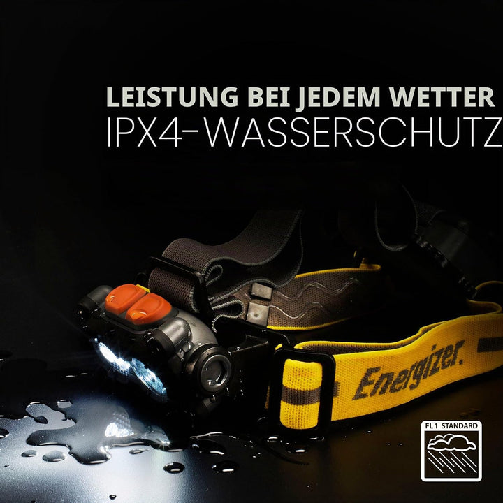 ENERGIZER LINTERNAS PROFESIONALES FL LINTERNA FRONTAL HARDCASE 325 LM E300642302 Mehrfarbig Scheinwe
