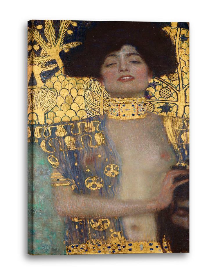 Printed Paintings Leinwand (60x80cm): Gustav Klimt - Judith I (1901) 60x80 cm, 60x80 cm