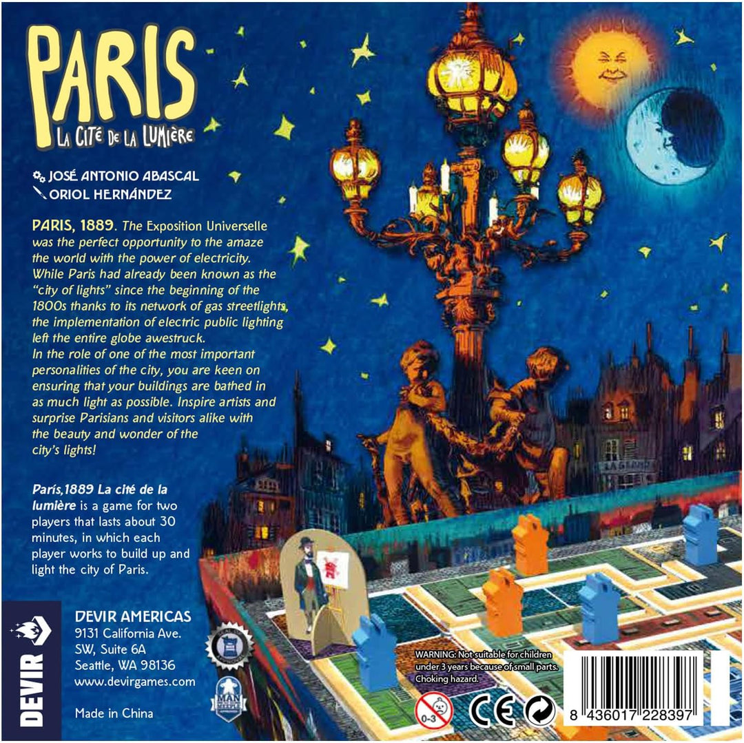 DEVIR - Paris: La Cité de la Lumière, Mehrfarbig (BGPARSP)