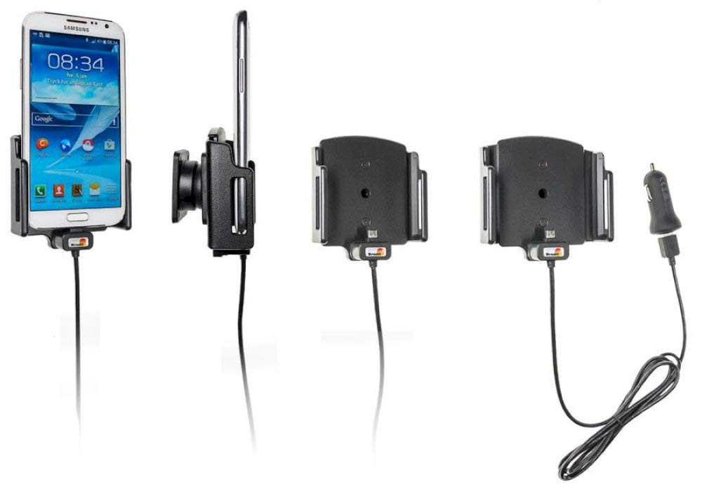 Brodit Gerätehalter 521629 | Made IN Sweden | mit Ladefunktion für Smartphones - universell einsetzb