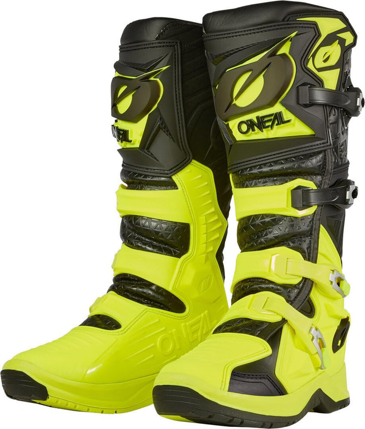 Oneal RMX Pro Motocross Stiefel, schwarz/neon-gelb, 45