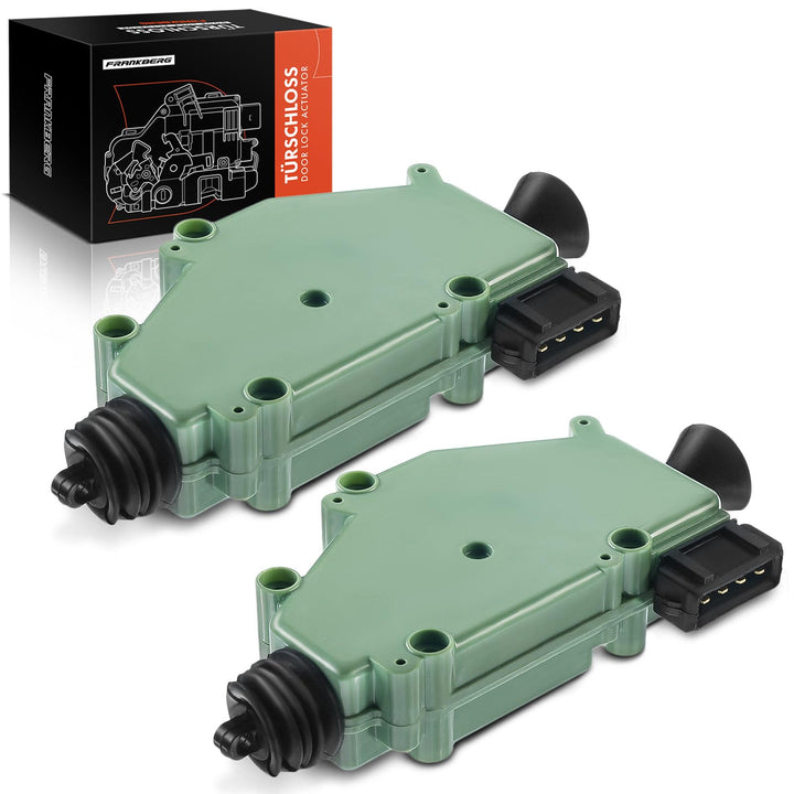 Frankberg 2x Stellmotor Zentralverriegelung Türschloss Stellmotor ZV 4-Polig Kompatibel mit Transpor