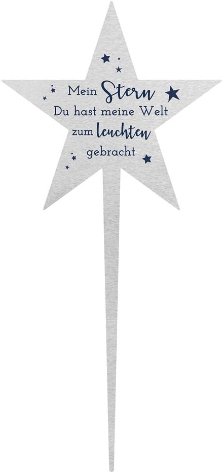Fritz Cox® TrostGeschenke Grabstecker Stern &