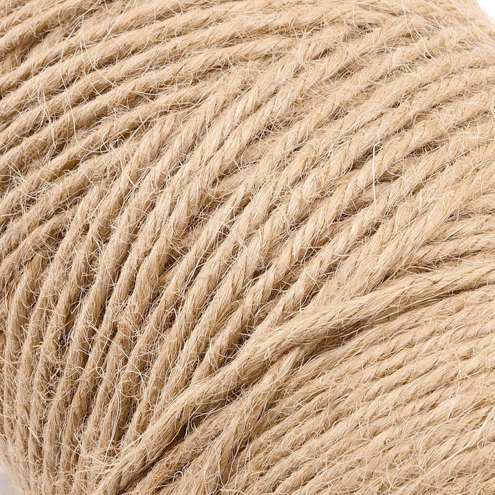 3 Stück 500m x 2mm Juteschnur, Jute Kordel Juteseil geflochten, Garten Kordel Jute Paketschnur Baste