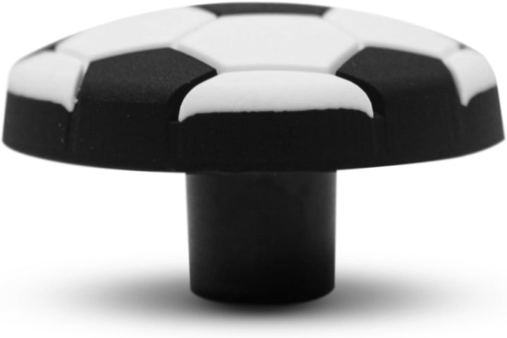 DOJA Barcelona | Möbelknöpfe Kinder + Kinderkleiderbügel | 8 Schrankknöpfe Kinder Fussball und 8 Kin