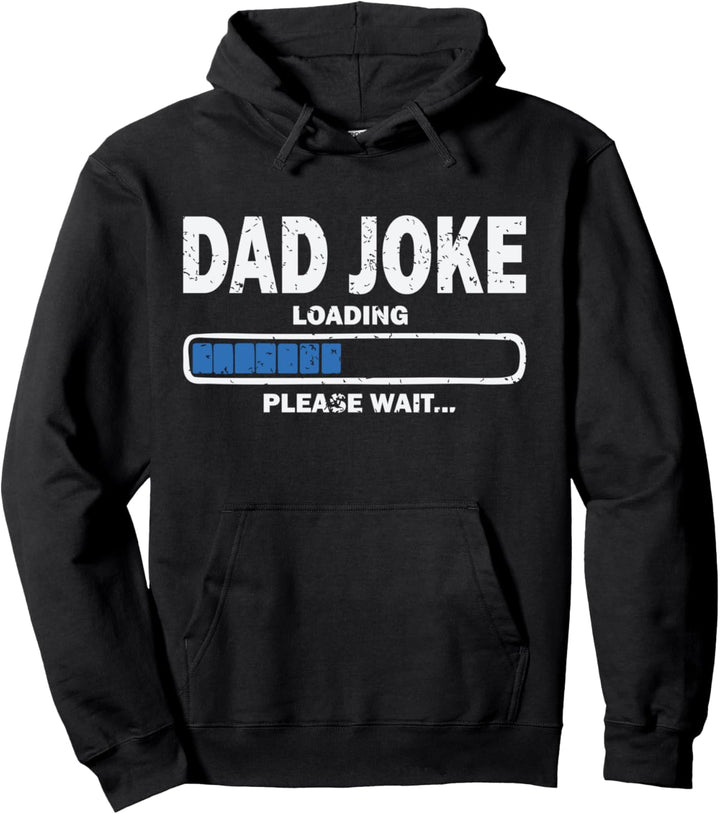 Papa-Shirt. PAPA WITZE LOADING Regelmässig Vatertag Pullover Hoodie