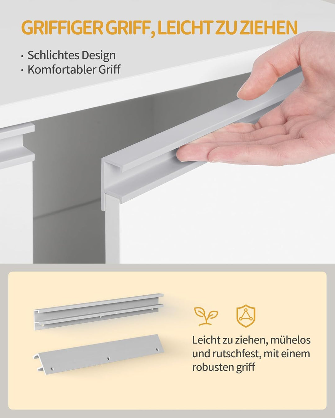 Hzuaneri Katzenklo Schrank, Katzenschrank mit Abnehmbarer Trennwand, 80 x 48,3 x 48,5 cm, Katzenhaus