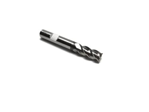 HSS-E (Co5%) Schaftfräser HB/Weldon, Typ N, DIN 844 40° Z=4 Fräser Ø 2-25 mm (18.0 x 32 x 92 - d2=16