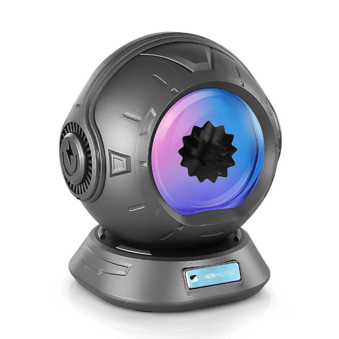 sovenomund Ferrofluid Lautsprecher, Ferrofluid Audio Visueller Bluetooth-Lautsprecher, tanzendes Fer
