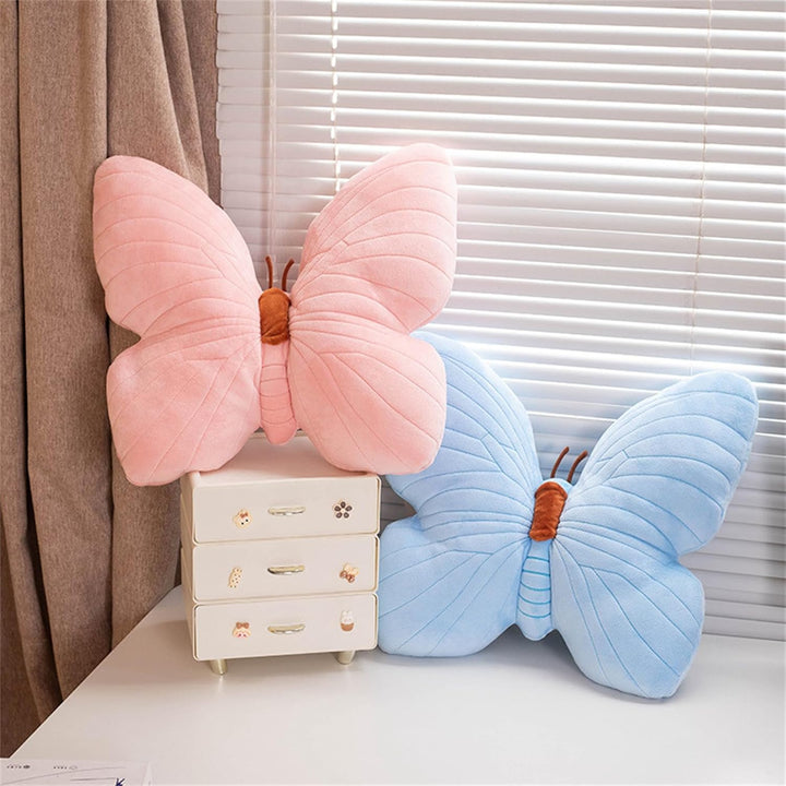Schmetterlingsförmiges Wurfkissen, Schmetterling Kissen Kuschelkissen Kinder, Kreative Flauschige Ki