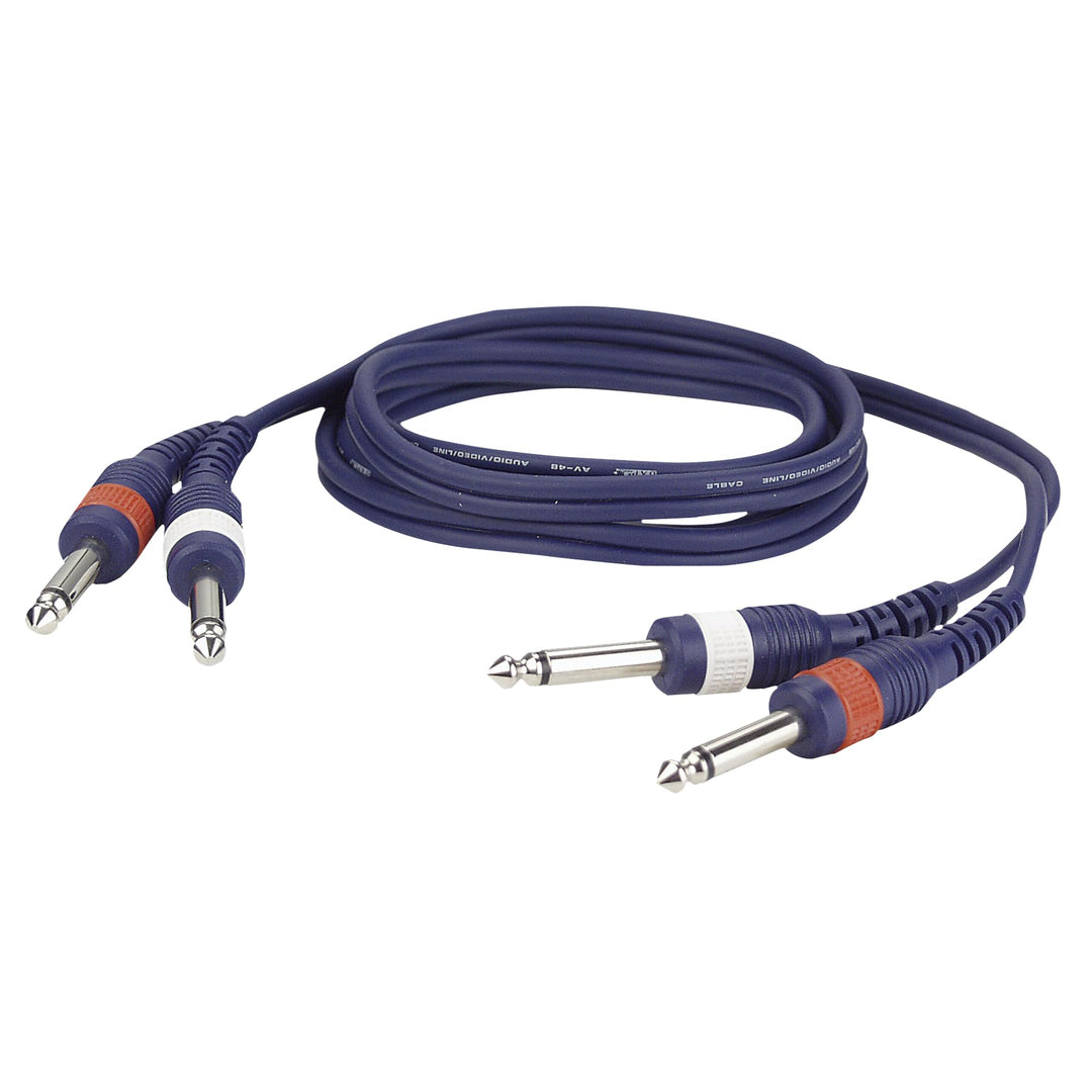 DAP Audio 2 Mono Jack to 2 Mono Jack 6m