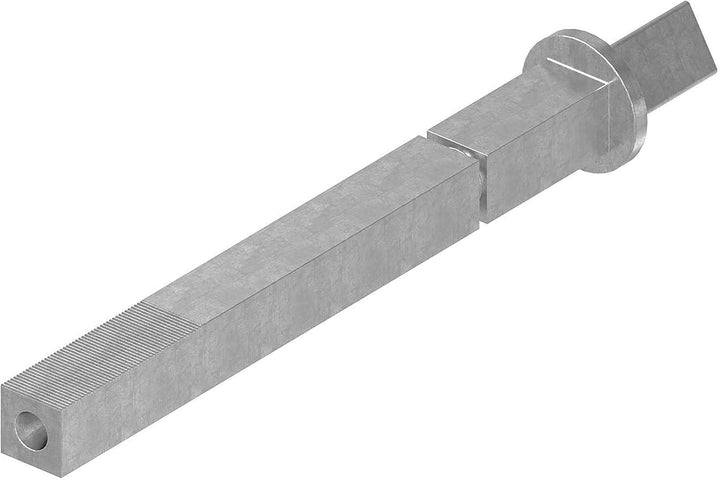 STEINBACHER© | Spezialstift für Müllräume, 1x Dreikant 8mm, 1x Vierkant 8 x 8mm, Edelstahl V2A