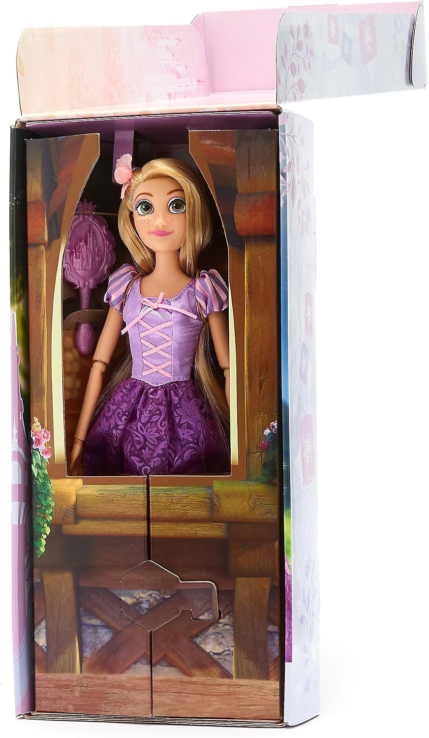 Disney Store Official, Rapunzel - Neu verföhnt, Klassische Puppe, 29 cm, Rapunzel
