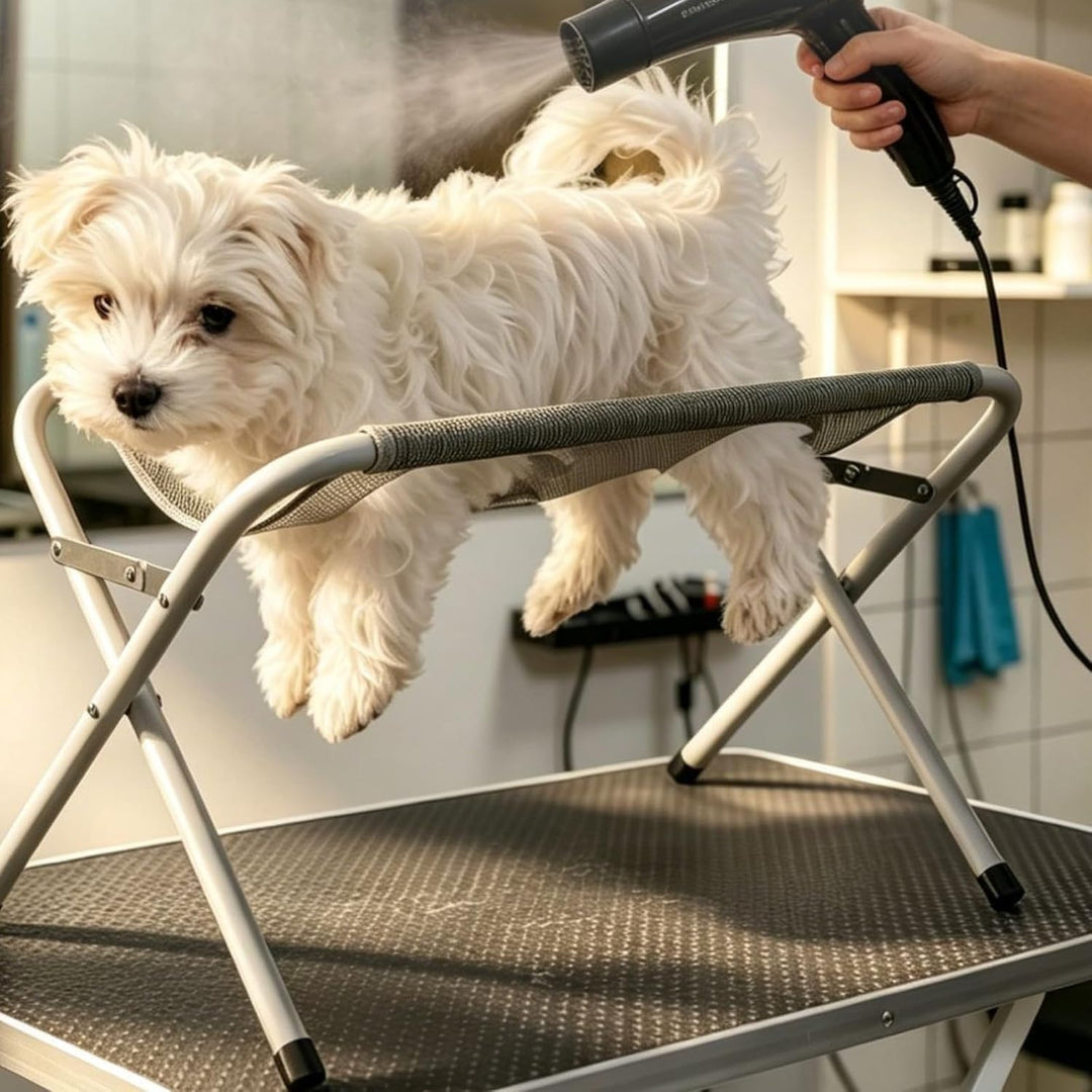 Grooming Hunde Badetisch PflegestäNder Waschtisch, Haustier BadestäNder gray, gray