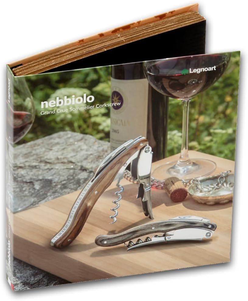 Legnoart Nebbiolo Weinöffner, Holzgriff
