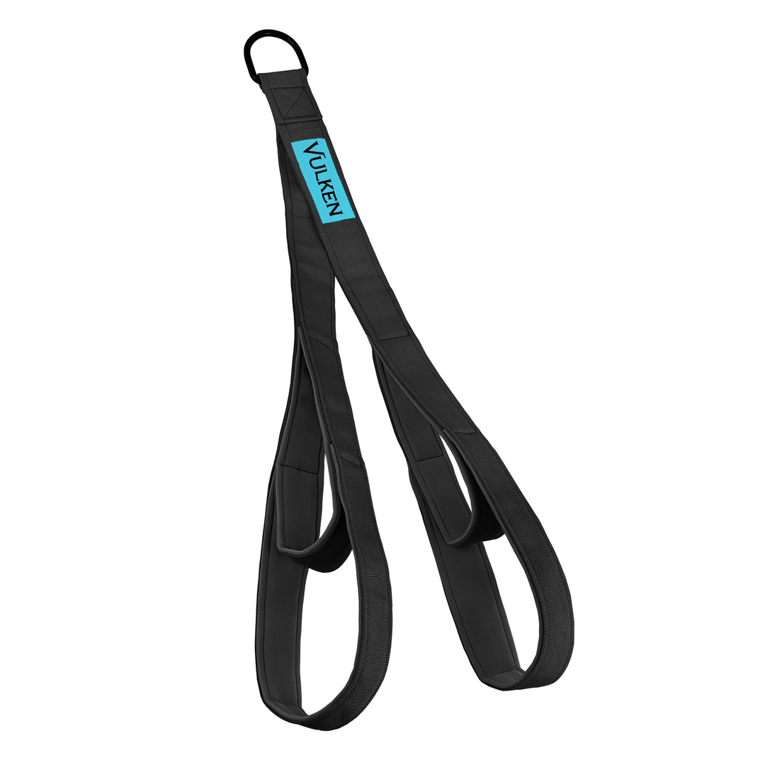 Vulken Tricep Rope Cable Attachment. 28.7 Inch &amp; 22 Inch Two Lengths Built in One Pull Down Rope. Tr
