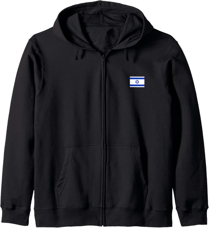 Flagge Israelische Jüdische Flaggen Israel Damen Herren Kapuzenjacke