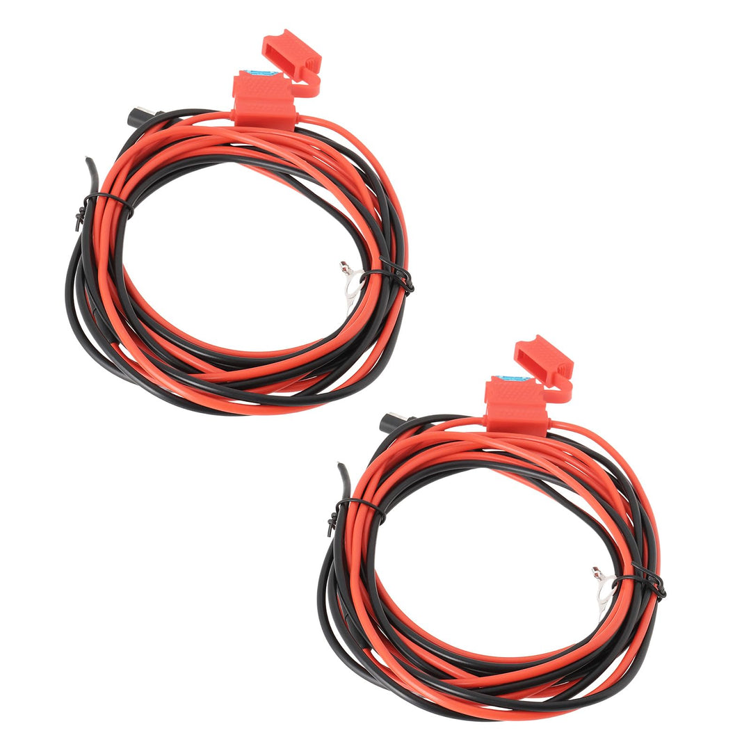 OTOTEC HKN4137 Radio-Stromkabel, 12 V, Mobilfunk-Netzkabel mit Inline-Sicherung und Klemmen, HKN9402