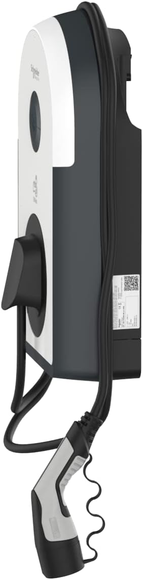 Schneider Electric -Wallbox 22 KW Evlink Pro AC, Ladesäule Elektroauto, T2 5m Kabel, EVB3S22NC0M T2