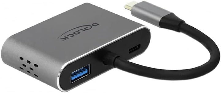 DeLOCK USB Type-C Adapter zu HDMI und VGA mit USB 3.0 Port und PD