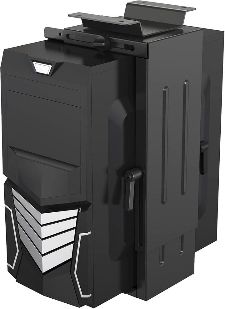 HFTEK Verstellbare PC Halterung, CPU-Halterung Untertisch (HF24A30), HF24A30