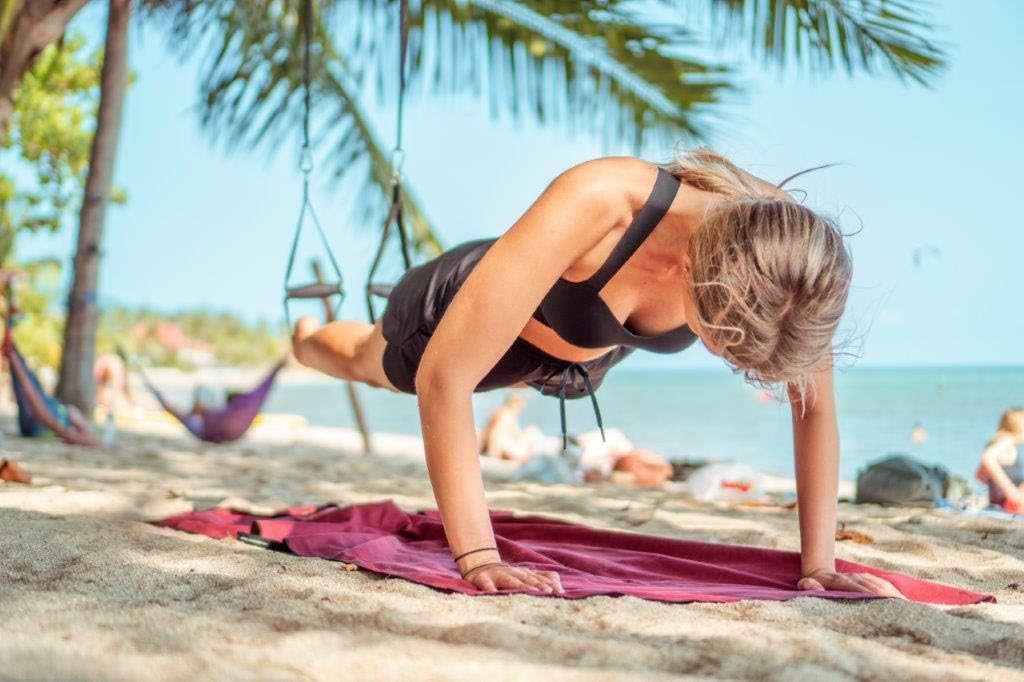 BodyCROSS Schlingentrainer Komplettset mit Functional Training Buch | Premium Sling und Sling mit Um