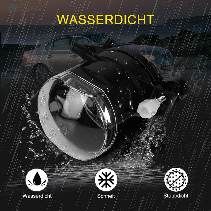 TangMiGe Nebelscheinwerfer für BMW (E90 E91 E46 E60 E61 E63 E64 E83) 3er 5er 6er X3, 01/2003-12/2012
