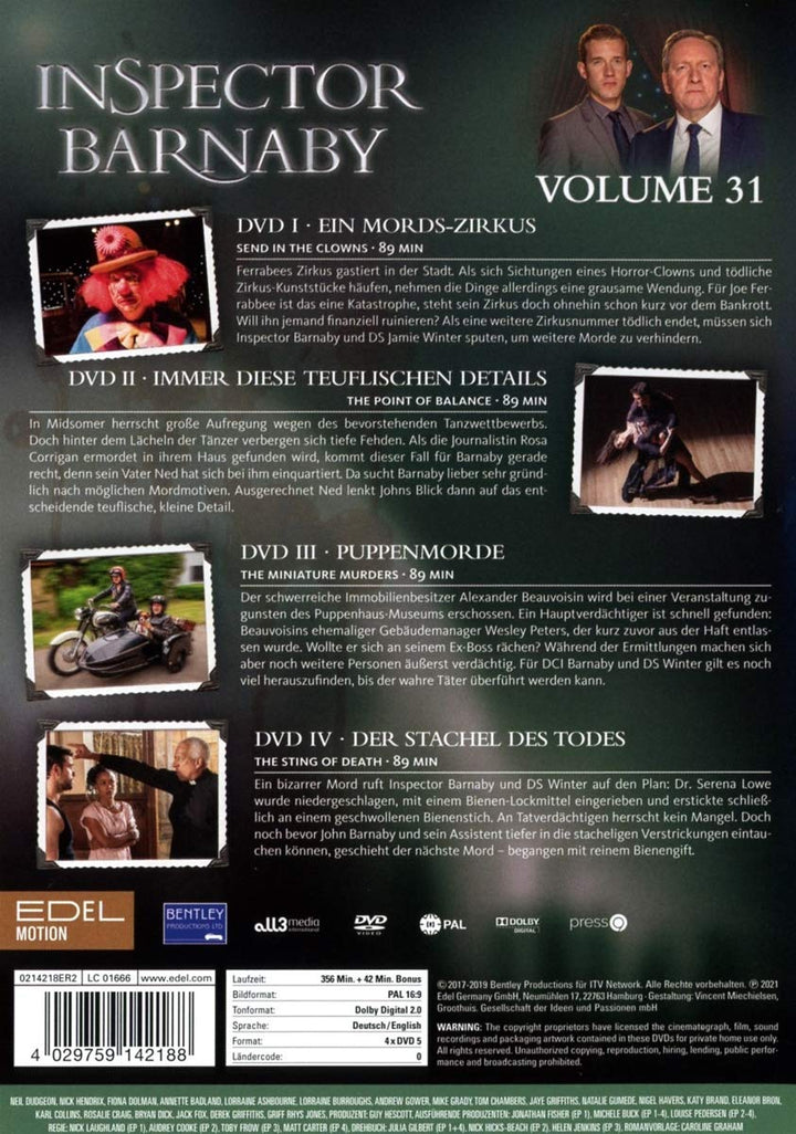 Inspector Barnaby Vol. 31 [4 DVDs]