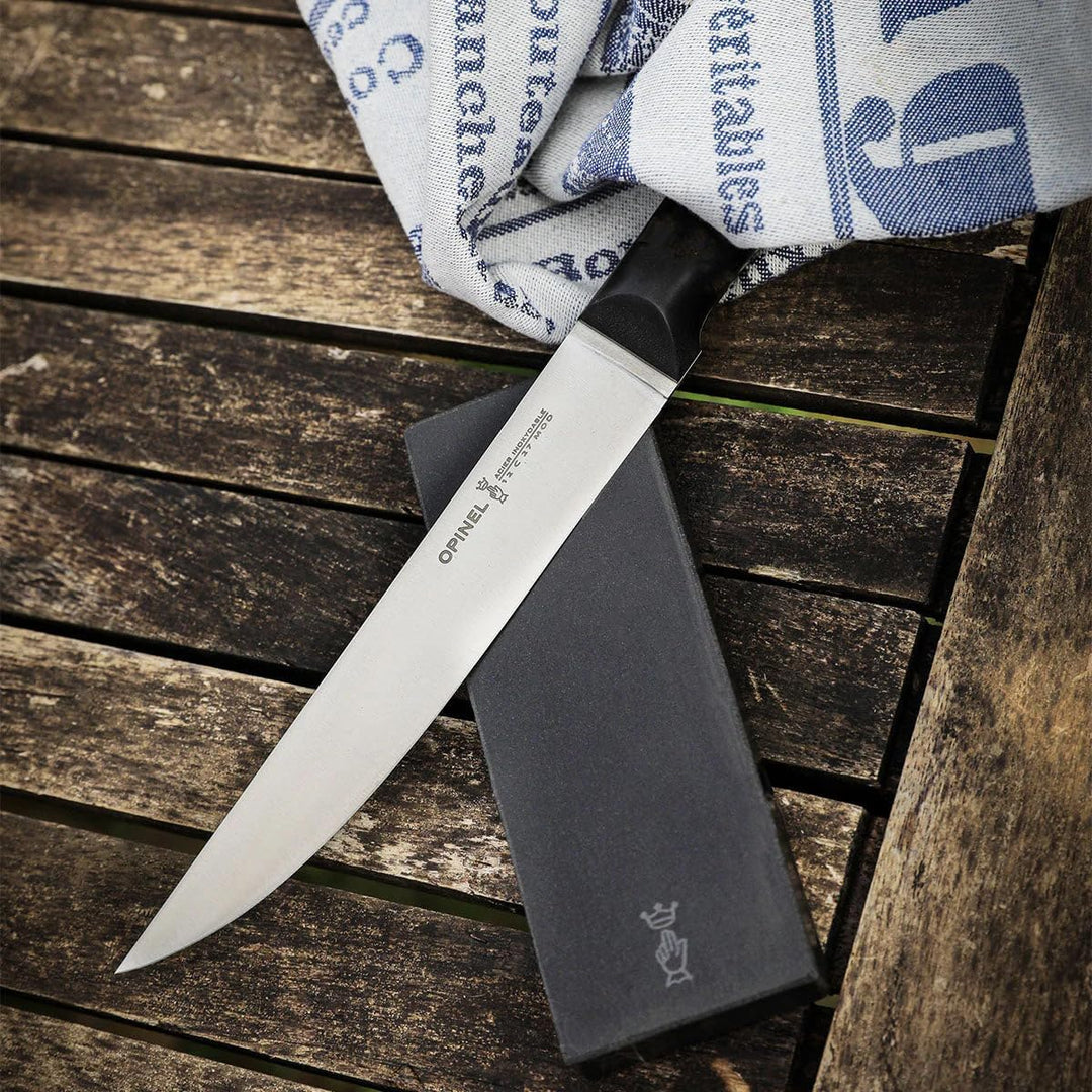 Opinel Abziehstein gross, zum Schärfen von Messern und Klingen, Masse: 14 cm, 254638